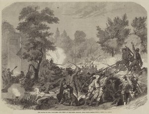 La bataille du Volturno, le combat à la Porta Romano, près de Santa Maria - Konrad Grob